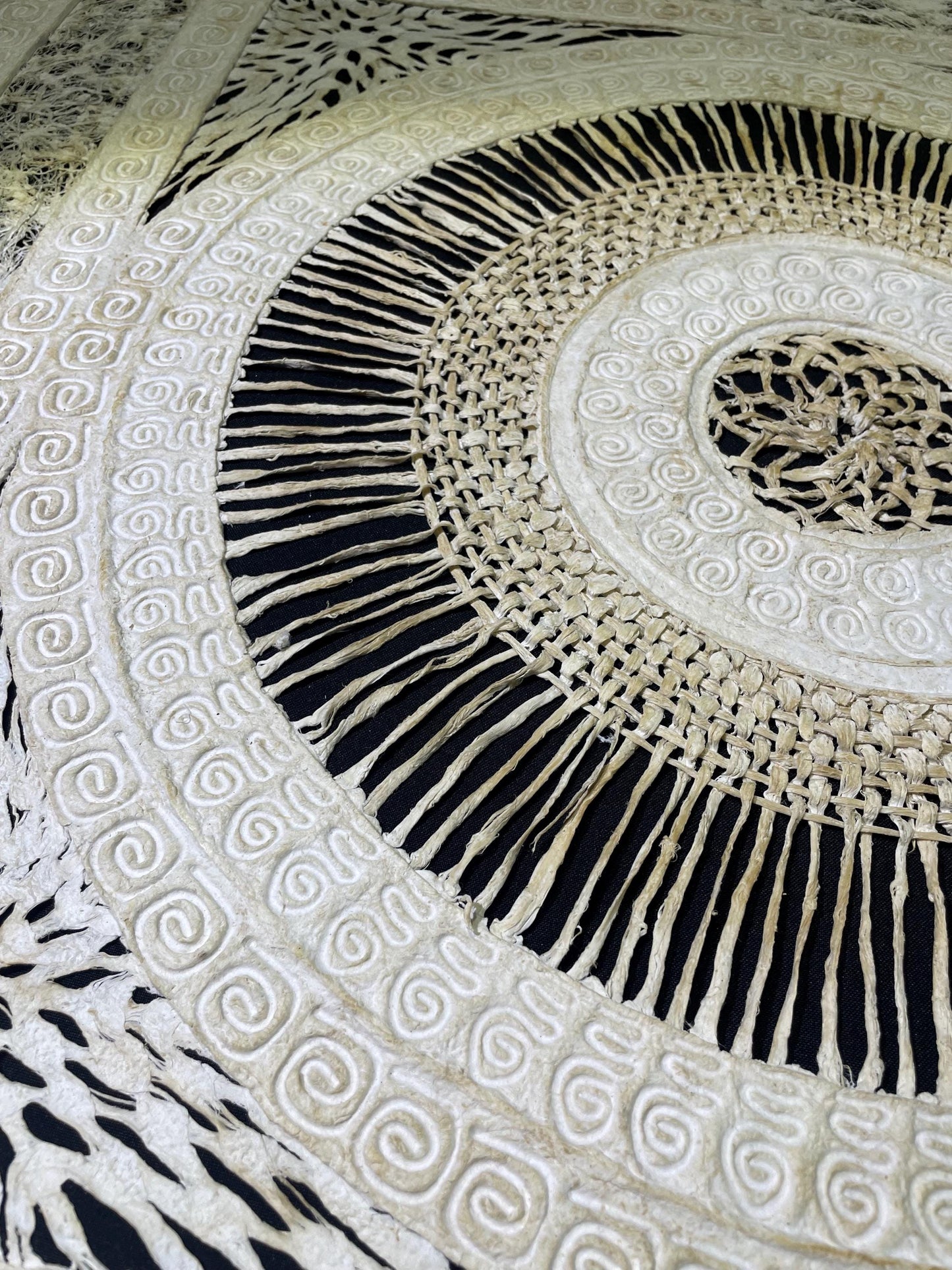 Arte Mural  Mexicano en Papel Amate Hecho a Mano–Arte Moderno Mexicano Tejido a Mano XL 31,4 x 31,4 (SIN MARCO)