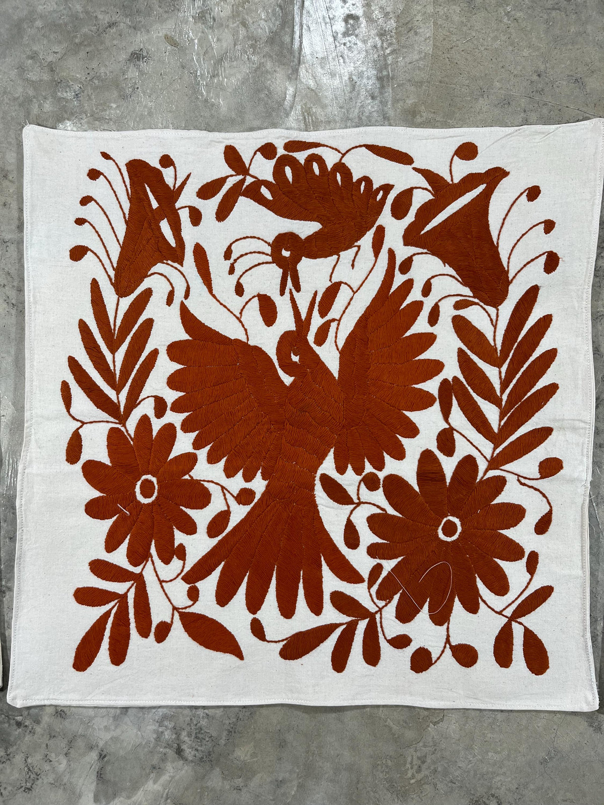 3 Fundas de Cojín Otomi, Cojín Tenango Bordado a Mano, Textil Mexicano Artesanal, Decoración Mexicana, Hecho a Mano