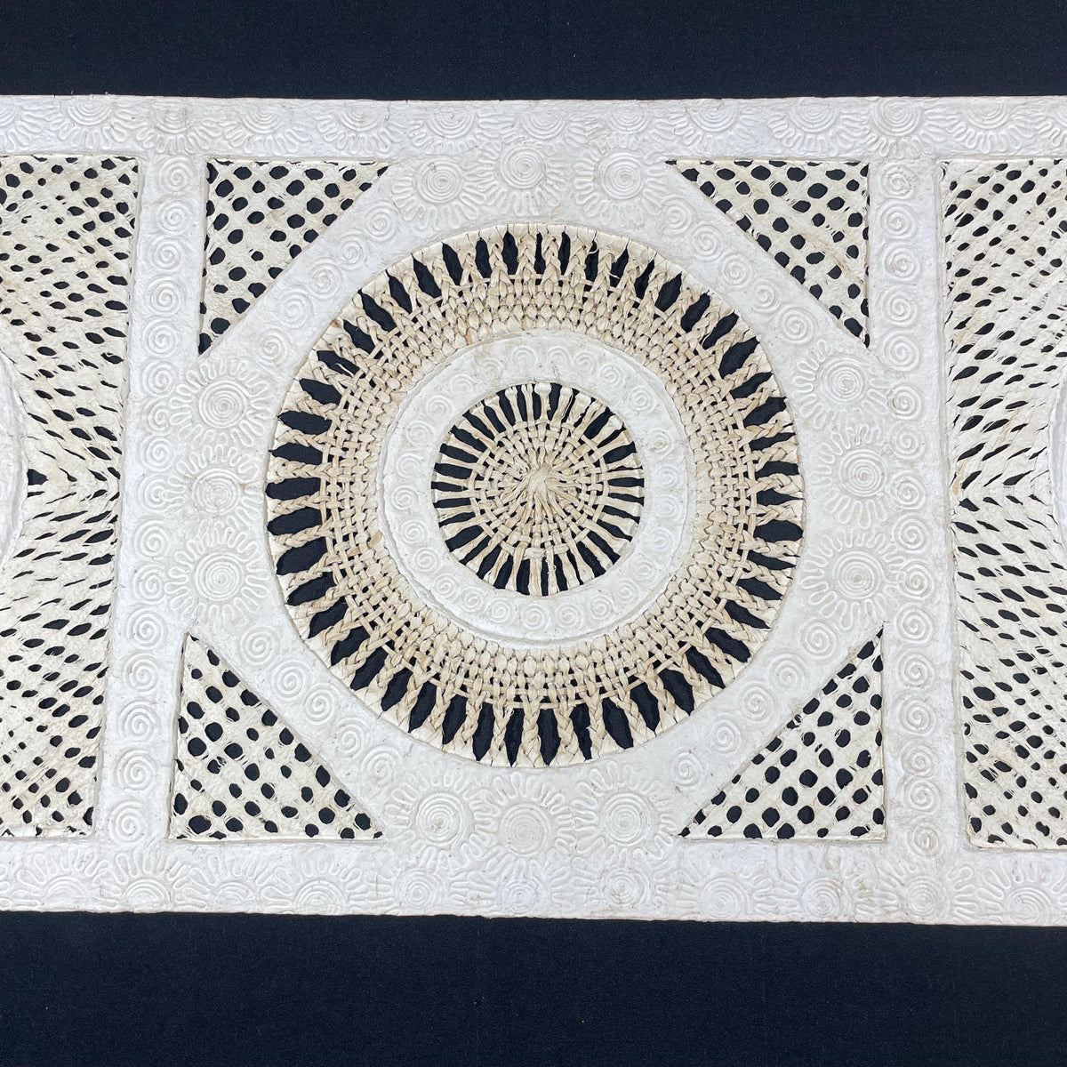 Arte Mural Mexicano en Papel Amate Hecho a Mano, Arte Otomi Moderno de 47,2 in x 15,7 in (SIN MARCO)