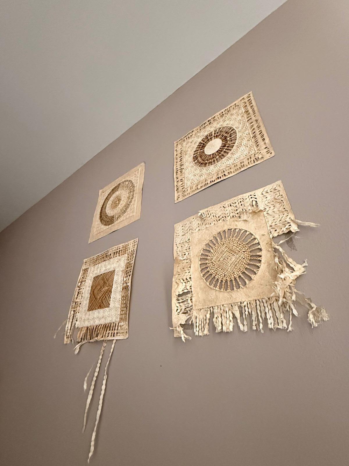 Arte de Pared en Papel Amate Tejidos a Mano